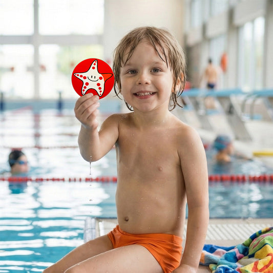 Inklusion Rot Basisstufe Schwimmen können Vorstufe B