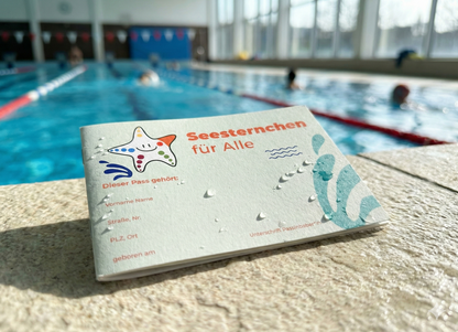 Kombi-Pack Seesternchen Blau Schwimmen und sicheres Schwimmen & Ausweis