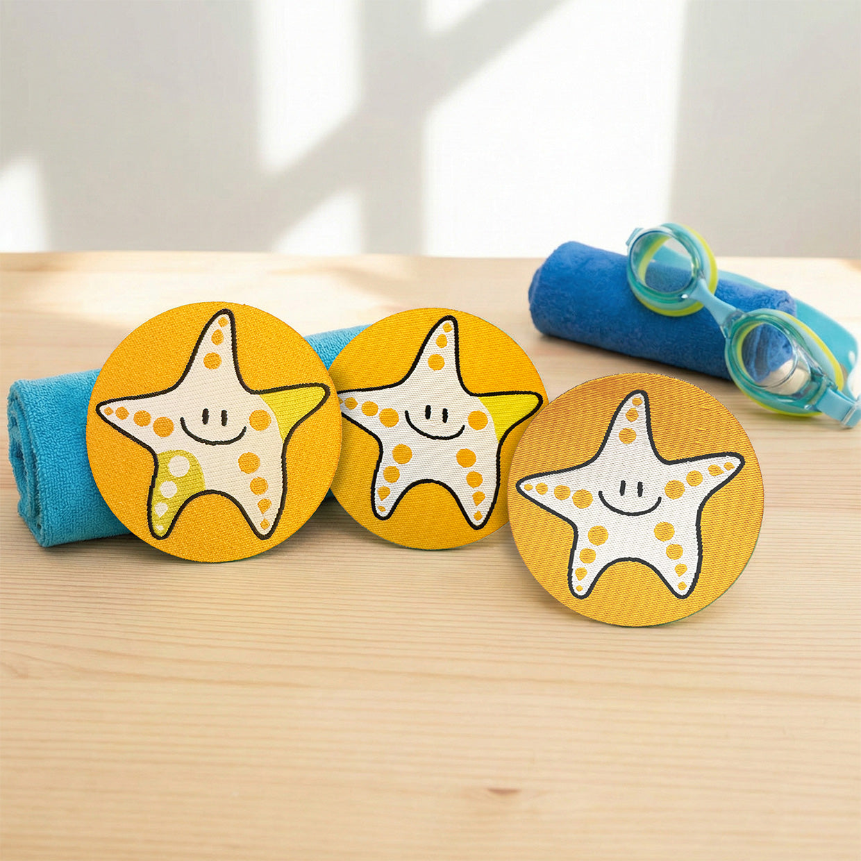 Kombi-Pack Seesternchen Gelb Wassergewöhnung