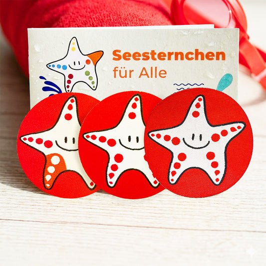 Kombi-Pack Seesternchen Rot Basisstufe Schwimmen können & Ausweis