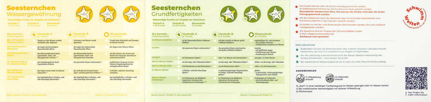 Inklusiv Seesternchen für Alle Ausweis