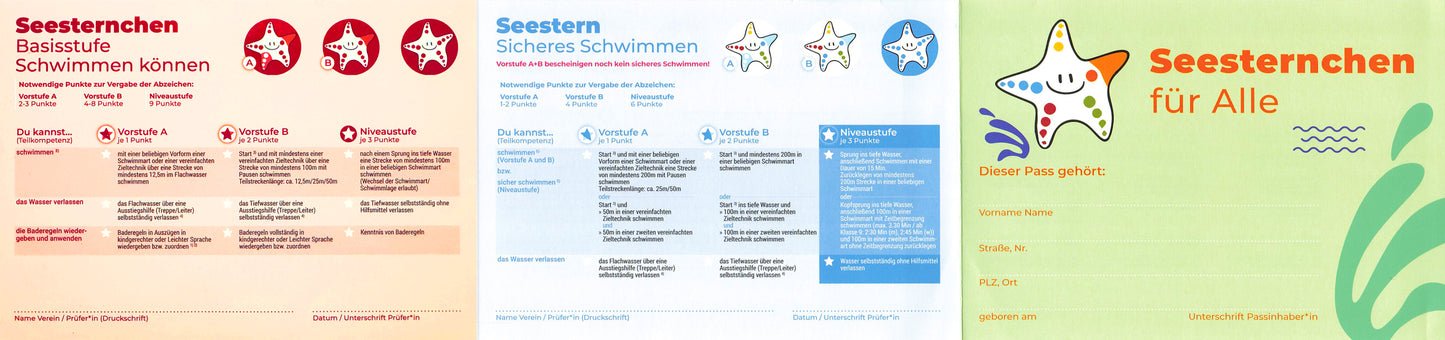 Inklusiv Seesternchen für Alle Ausweis