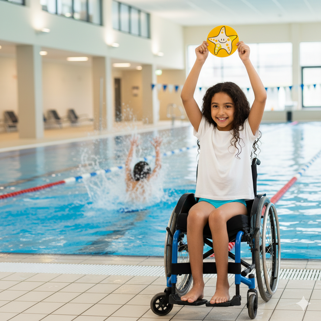 Inklusion Gelb Wassergewöhnung Vorstufe A