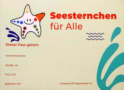 Inklusiv Seesternchen für Alle Ausweis
