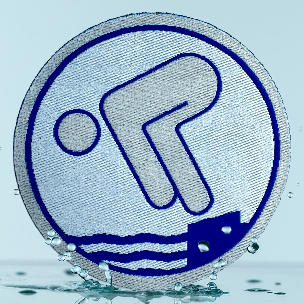 Deutsches Schwimmabzeichen Silber (Aufbügler) mit Pass